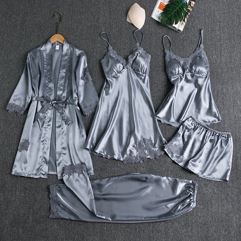 Helene | 5-delige nachtkleding set