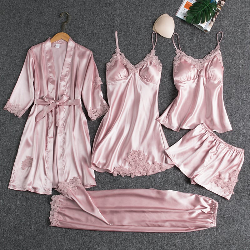 Helene | 5-delige nachtkleding set