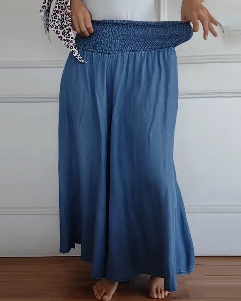 DANSA - COMFORTABELE BROEK MET ELASTISCHE TAILLEBAND