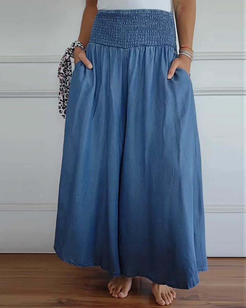 DANSA - COMFY BROEKEN MET ELASTISCHE TAILLE