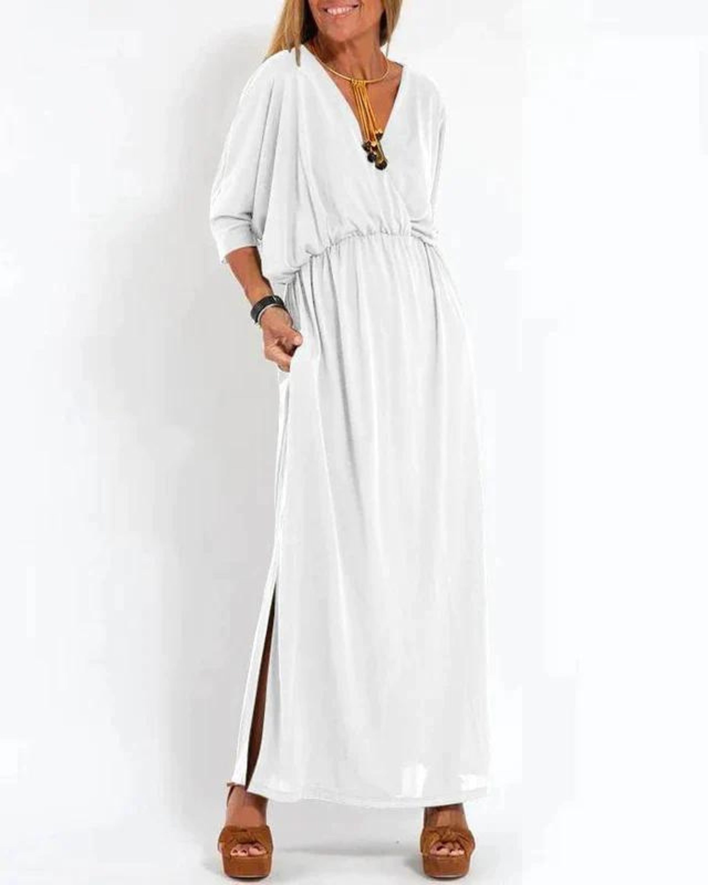 LANI - VINTAGE MAXI JURK