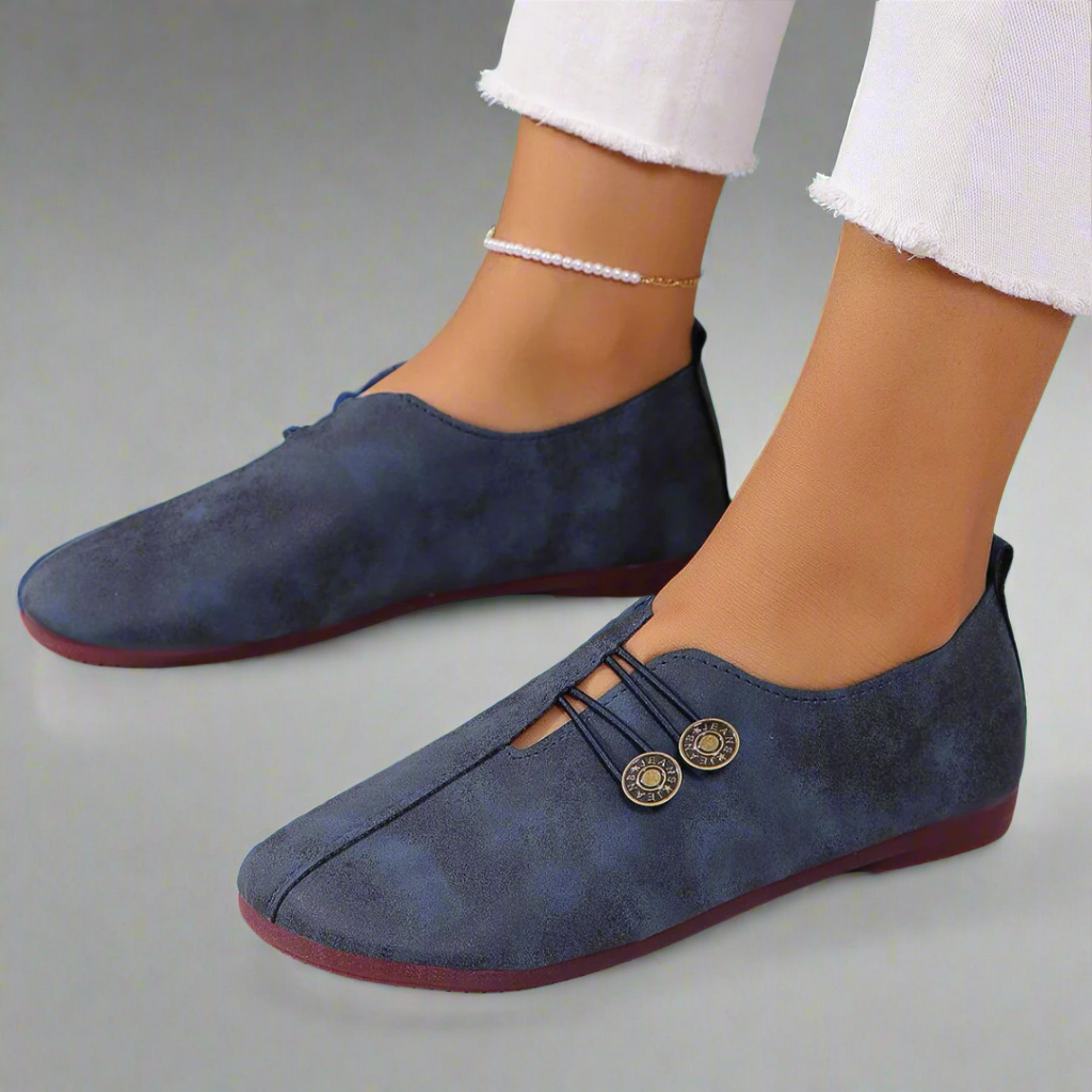 Kreszentia | Premium geitenleer suède loafers
