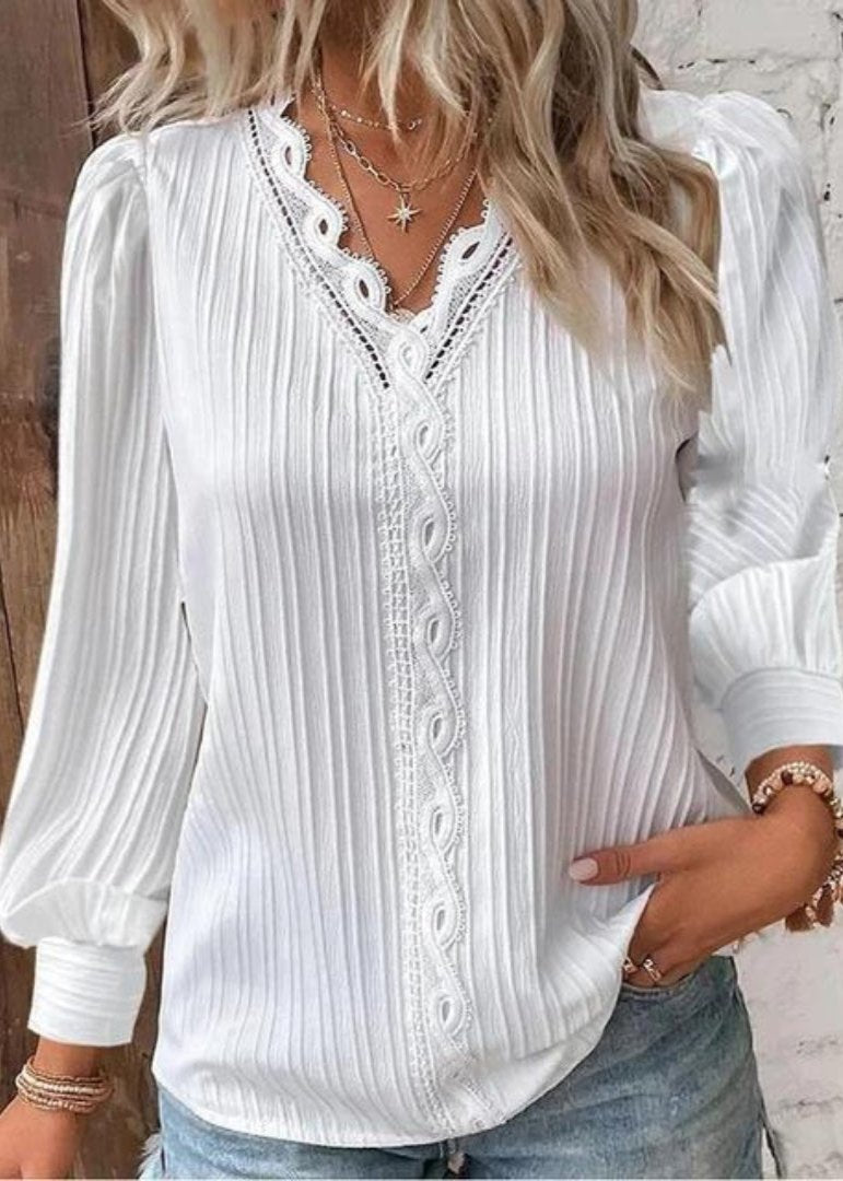 Camillia™ | Elegante Pintuck Blouse