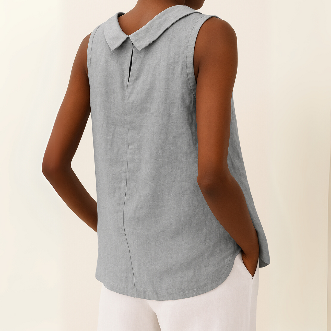 DAJA I MOUWLOZE LINENBLUSE