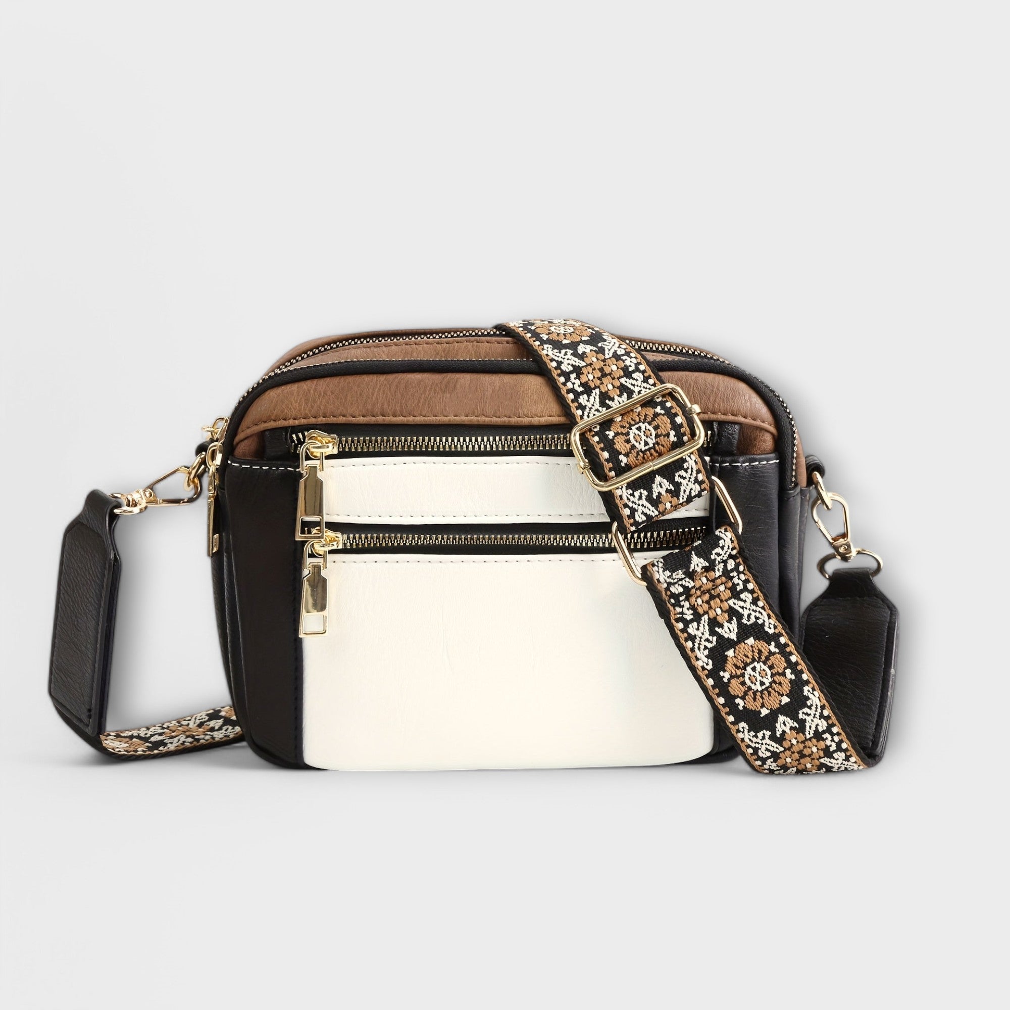Lora. - Crossbody Tas van vegan leer