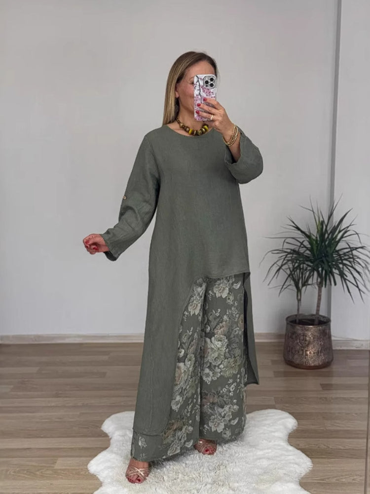 Chara – Elegante Set met Print