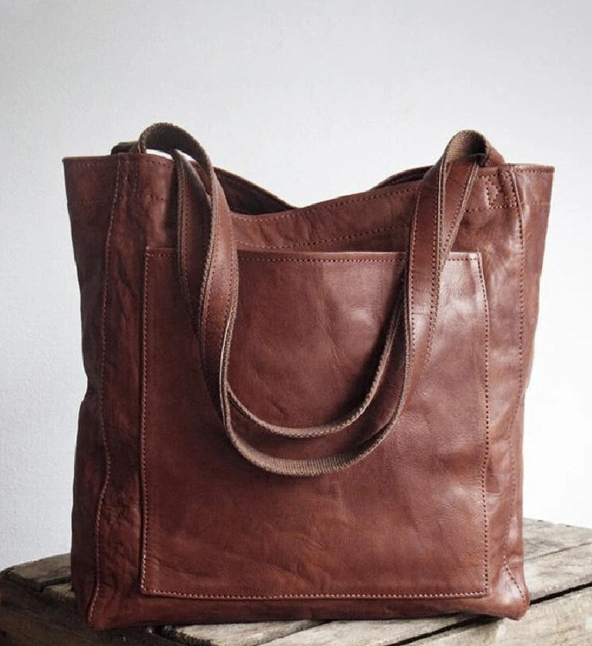 Elysia - Klassieke Leren Tote