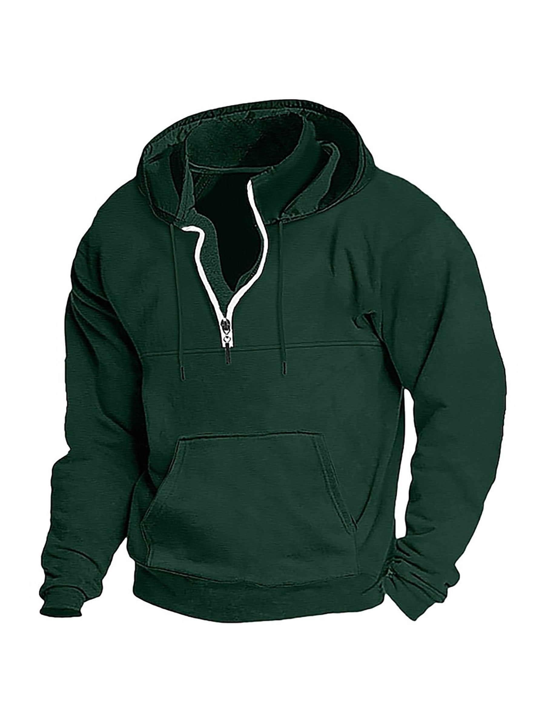 Shane – Hoodie met halve rits