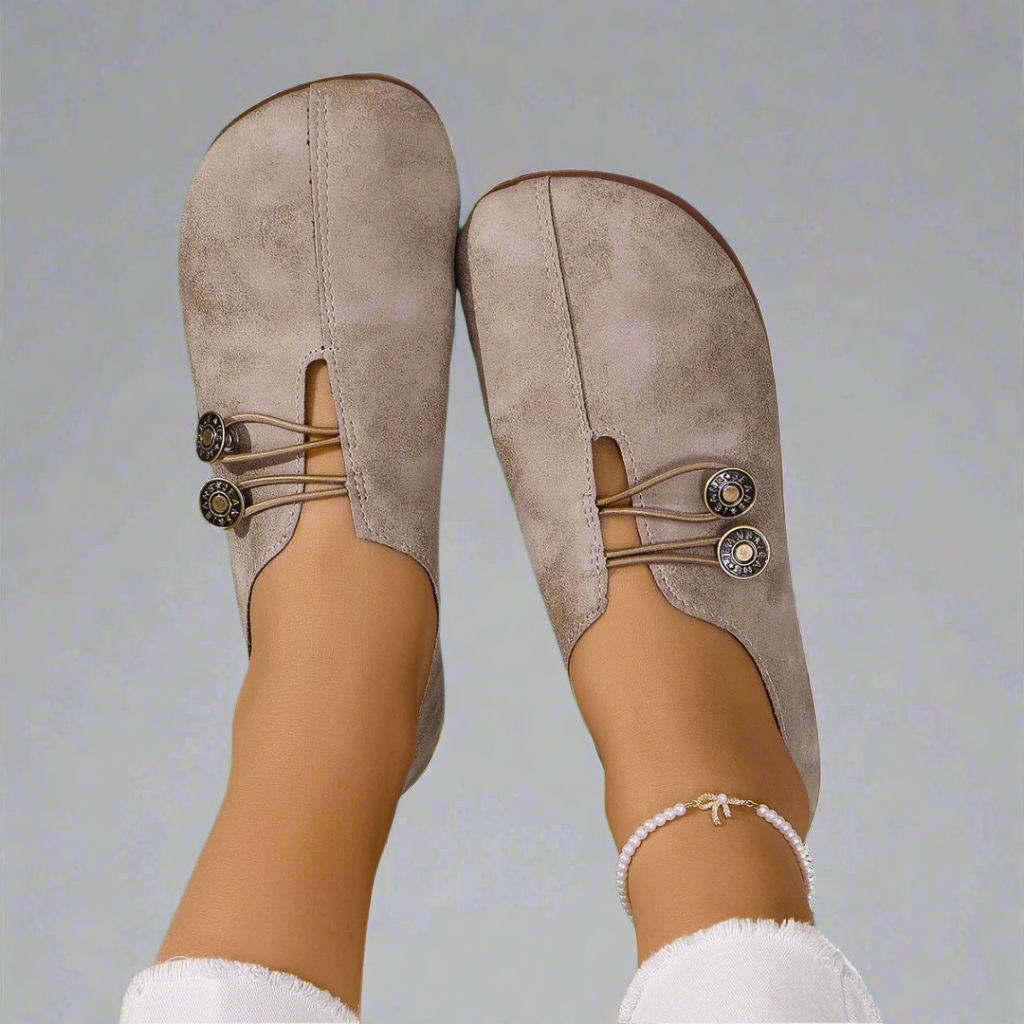 Kreszentia | Premium geitenleer suède loafers