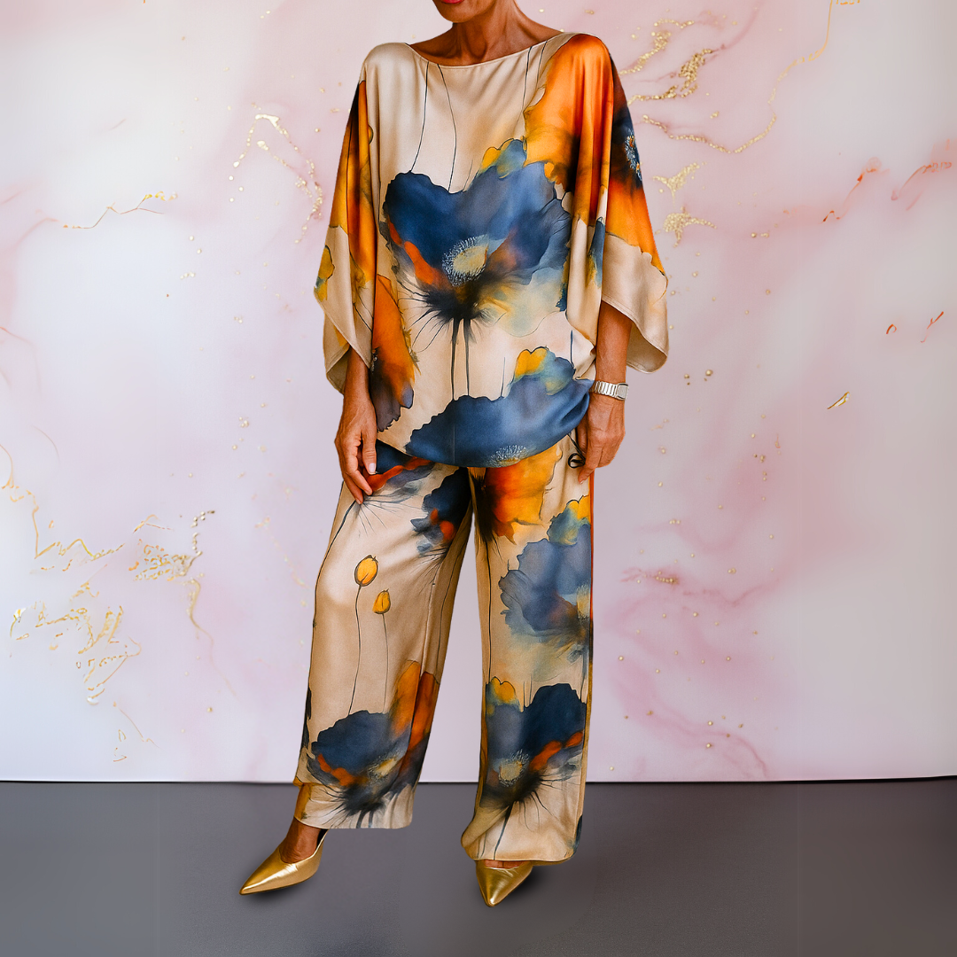 Moniek – Tweedelige bloemen set