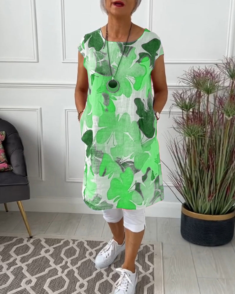 KLARISSA I LANGE BLOEMENBLUSE