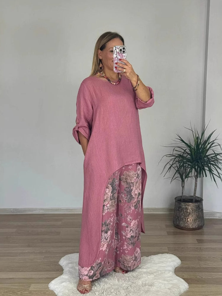 Chara – Elegante Set met Print