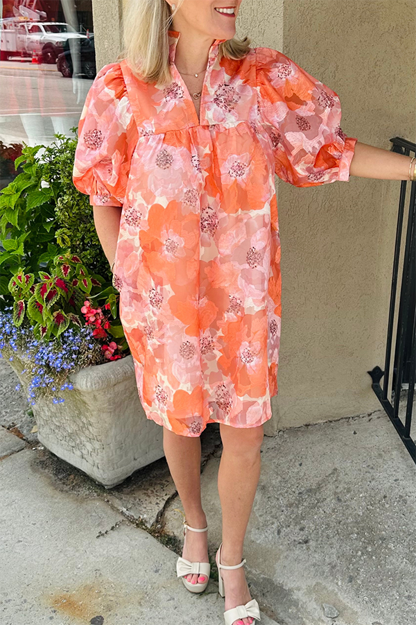 Livia – Jurk met bloemenprint