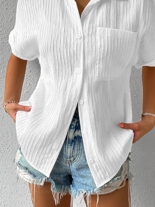 Brielle™ | Ontspannen Textured Top