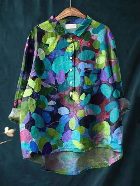 SERAPHINA I RETRO-BLOEMENBLUSE