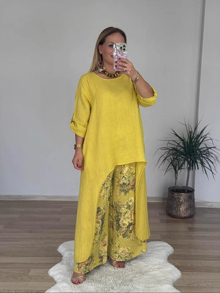 Chara – Elegante Set met Print