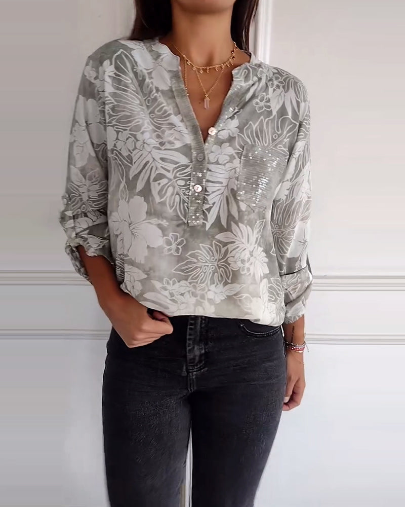 Sorella – Bloemenprint Blouse