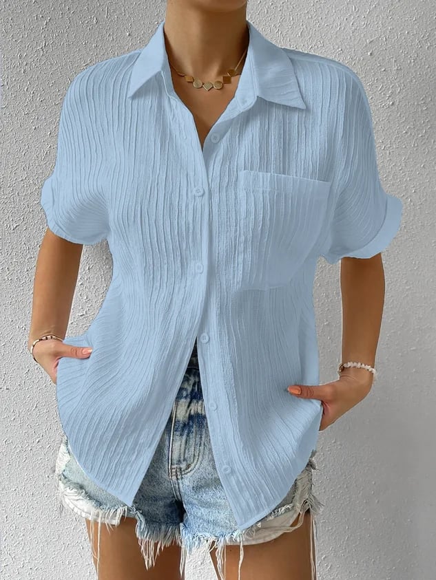 Brielle™ | Ontspannen Textured Top