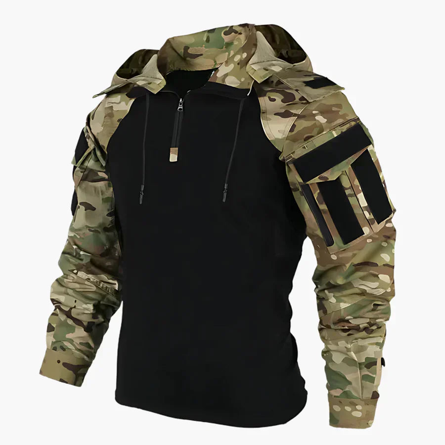Adriel – Tactical hoodie in katoenmix