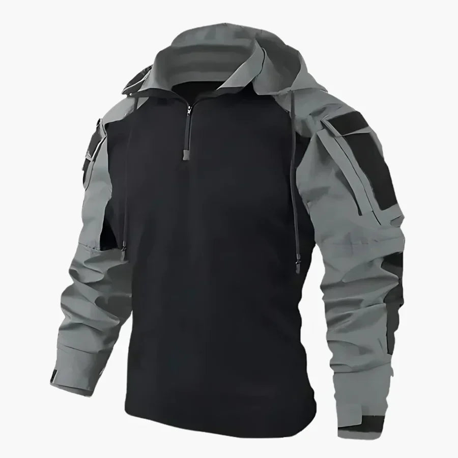 Adriel – Tactical hoodie in katoenmix