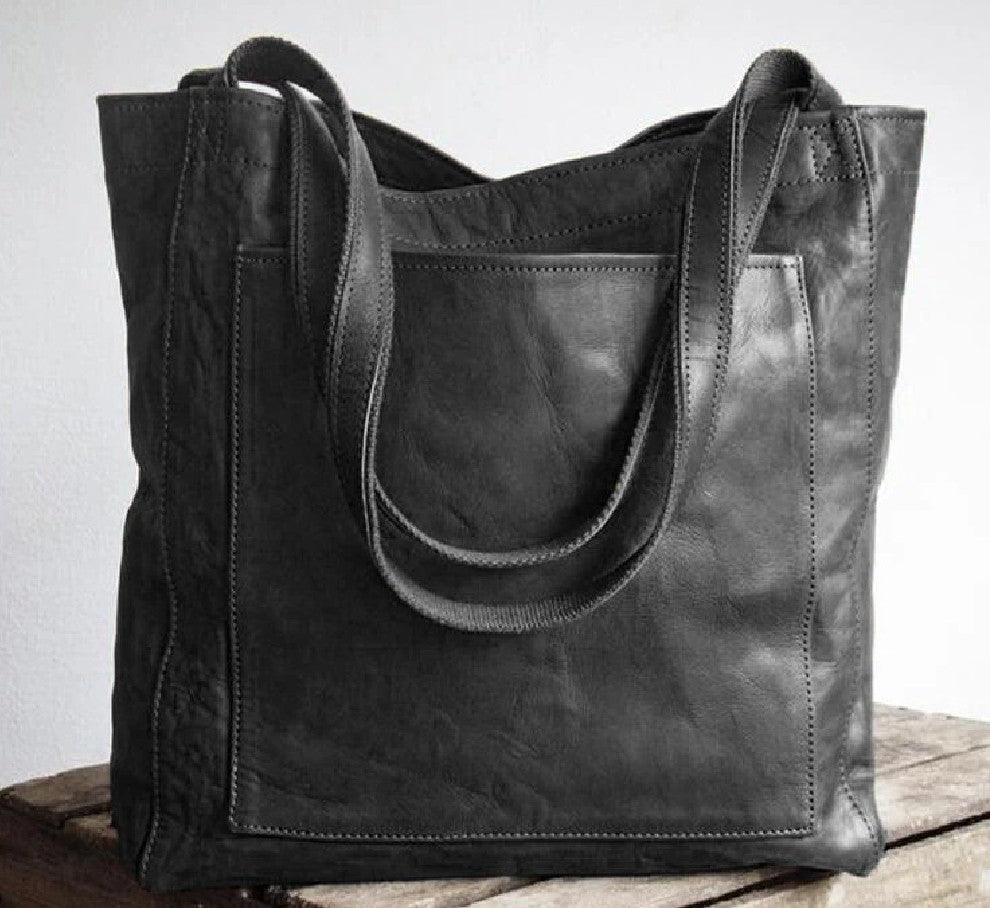 Elysia - Klassieke Leren Tote