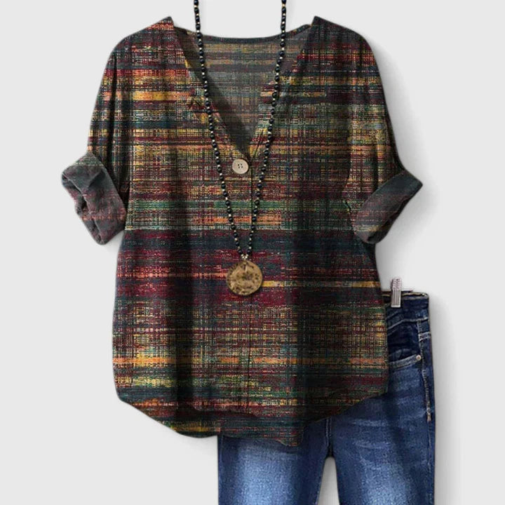 Kristina - Blouse + gratis ketting