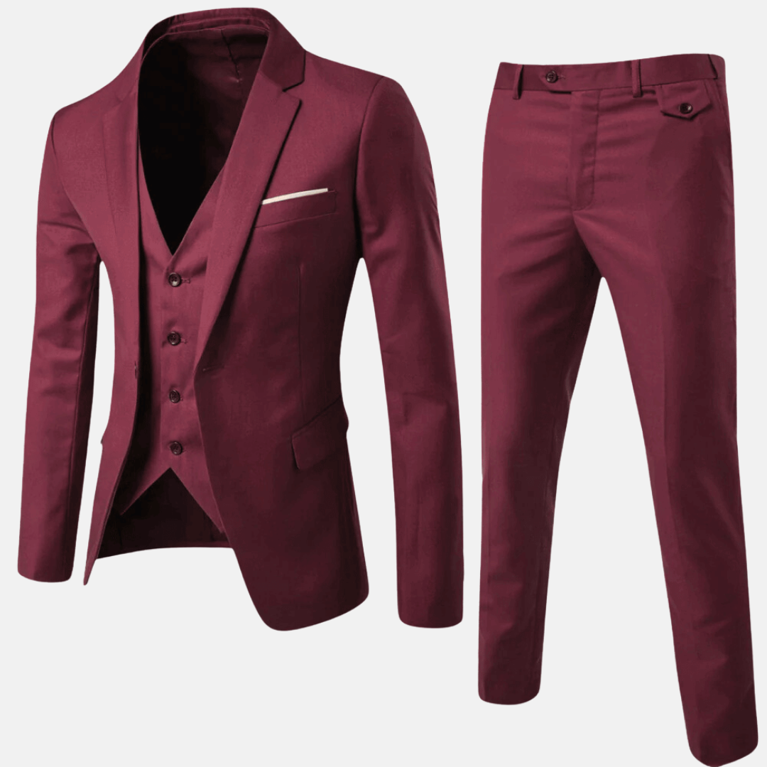 Alonzo™ | Completo Raffinato (Jacket + Broek + Gilet)