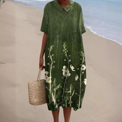 Daniela - Comfort Hawaii Bloemenjurk