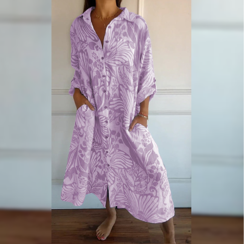 Amara™ – Elegante bloemenjurk
