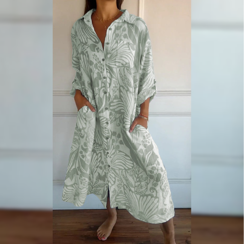Amara™ – Elegante bloemenjurk
