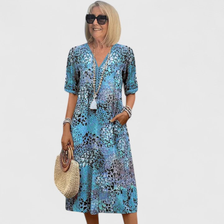 Helena – Jurk in luchtige viscose