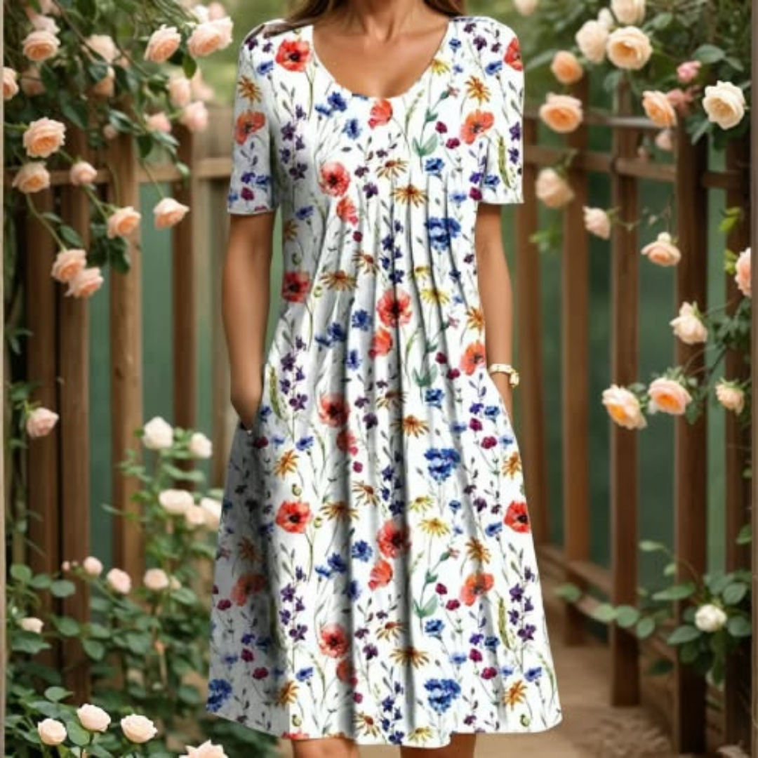 Donatella™ - Zomerjurk met Bloemenprint