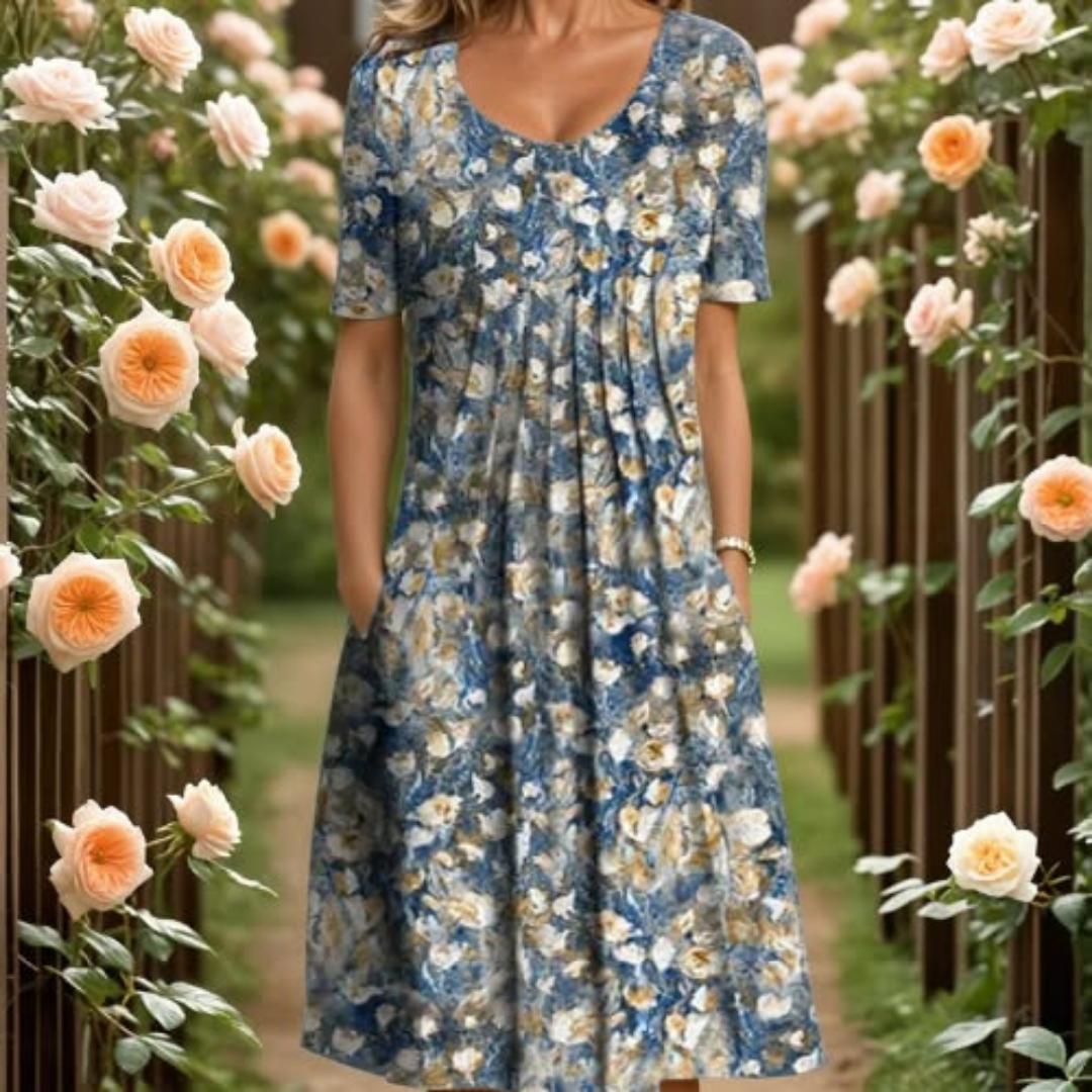 Donatella™ - Zomerjurk met Bloemenprint