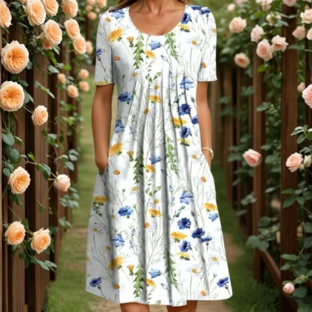 Donatella™ - Zomerjurk met Bloemenprint