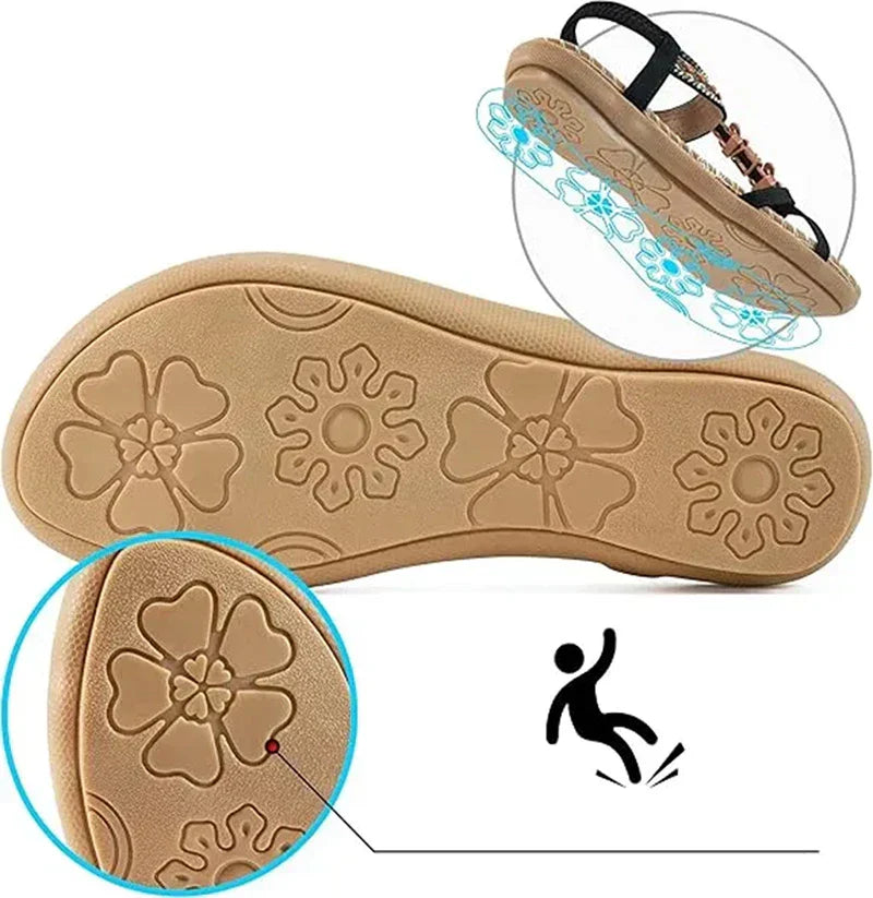 Liora™ Sandaal – Comfort met Karakter voor Elke Stap