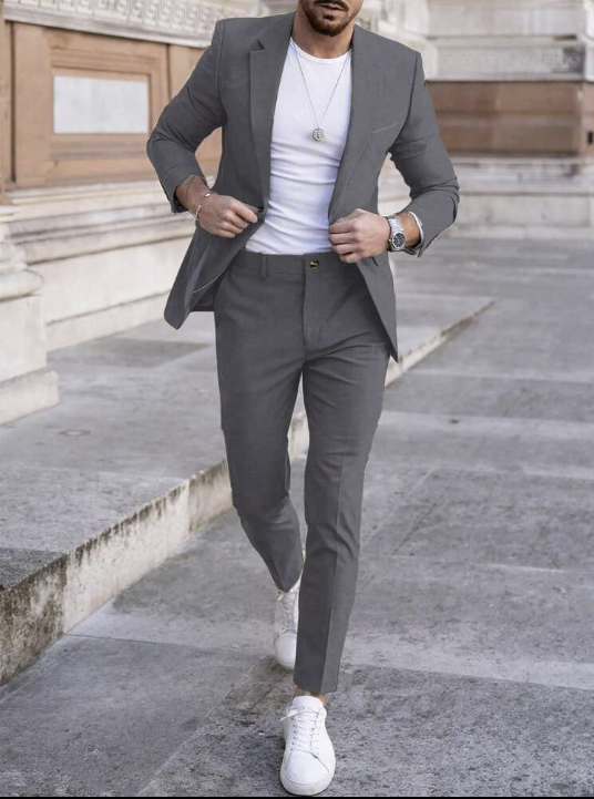 Sandro™ | Elegante Mannen Kostuum (Jacket + Broek)