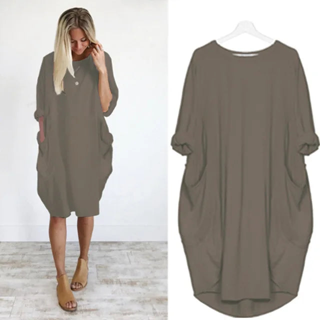 Noemi™ | Comfortabele loszittende jurk