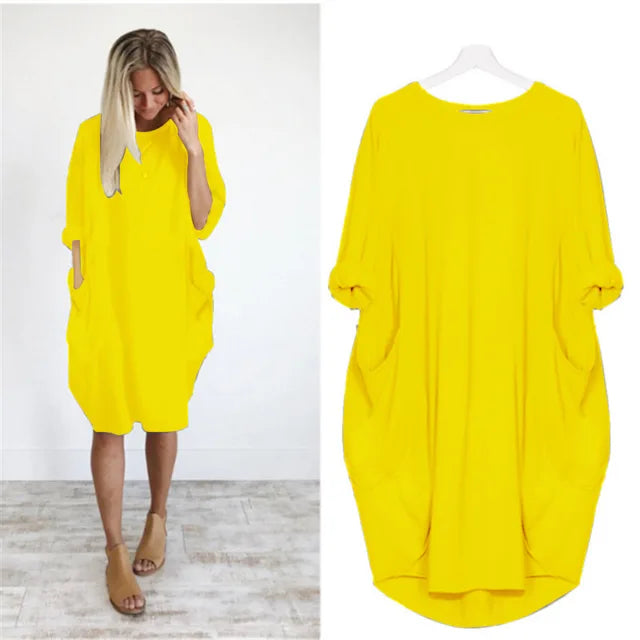 Noemi™ | Comfortabele loszittende jurk
