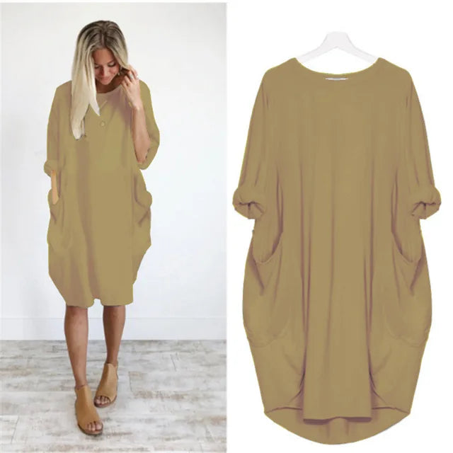 Noemi™ | Comfortabele loszittende jurk
