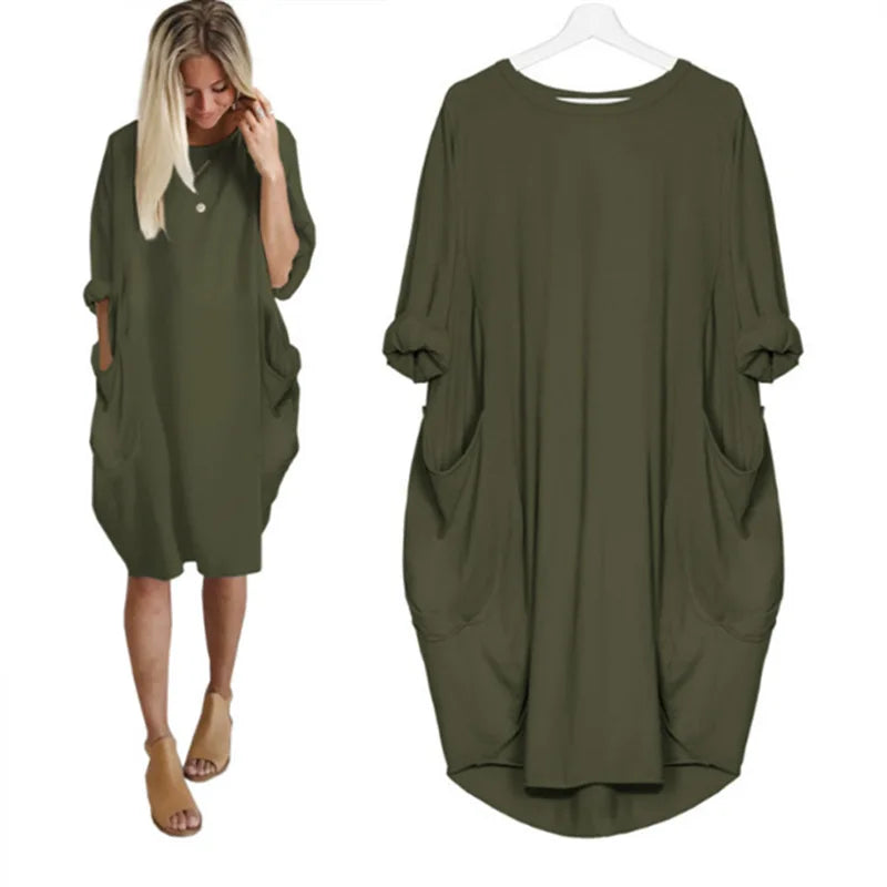 Noemi™ | Comfortabele loszittende jurk