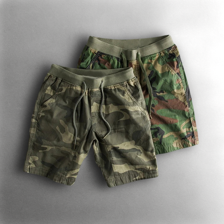 Jack Casual Camo Katoenen Shorts