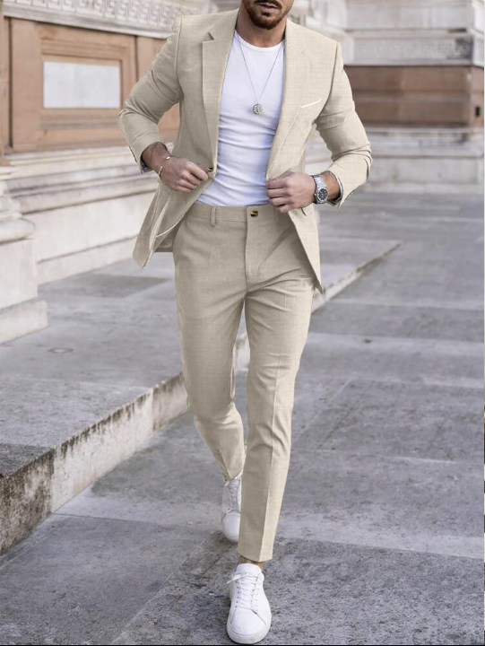 Sandro™ | Elegante Mannen Kostuum (Jacket + Broek)