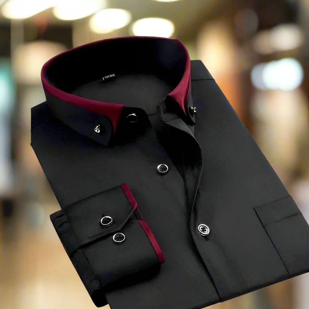 Iver™ - Klassiek shirt met lange mouwen