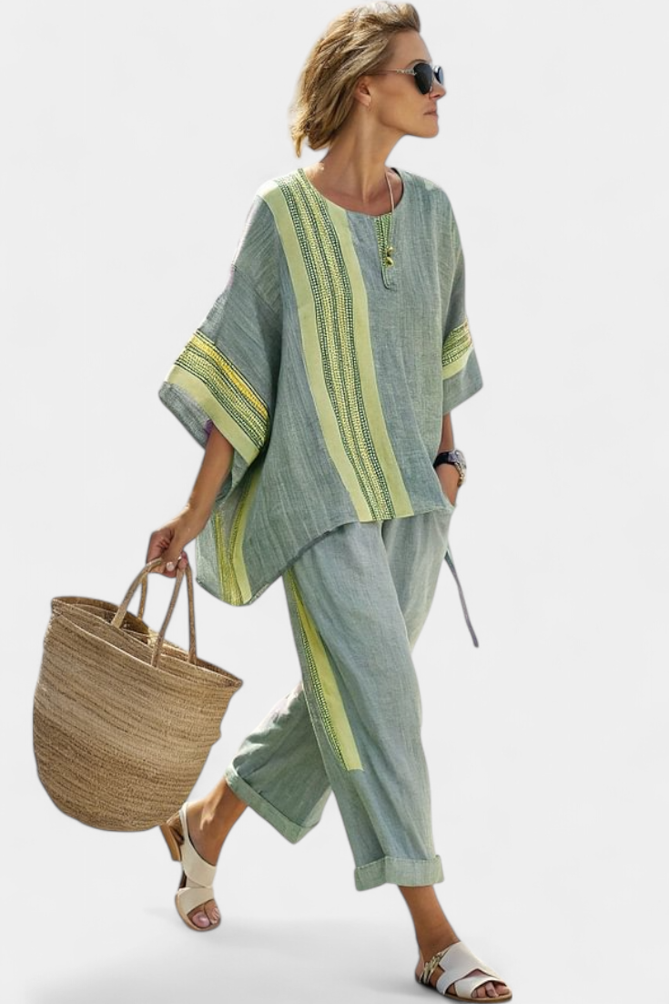 Noa – Tweedelige Set met Boho-accenten