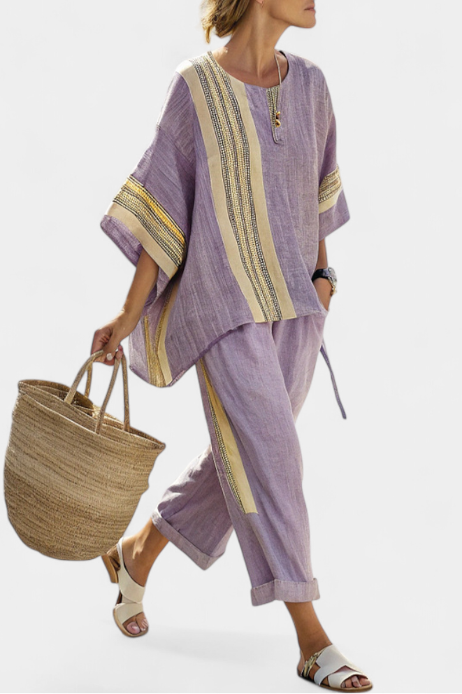 Noa – Tweedelige Set met Boho-accenten