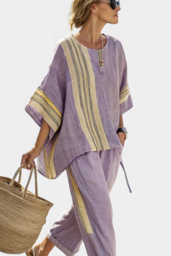 Noa – Tweedelige Set met Boho-accenten