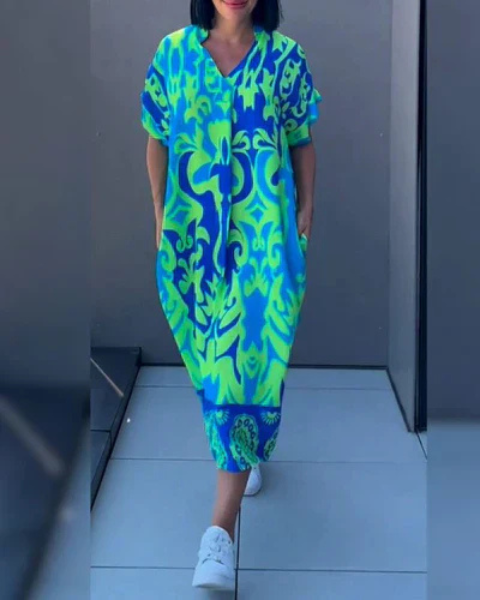 Aniek™ - Elegante bloemenjurk