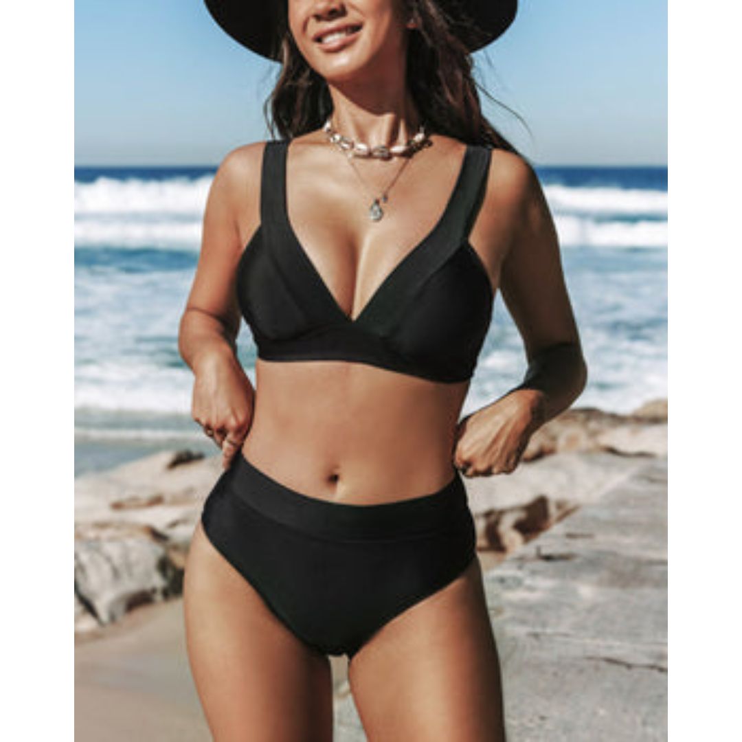 Hilde - Hoge taille badpak