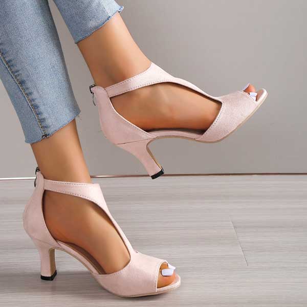 Seyla - Comfortabele Orthopedische Hak Sandalen