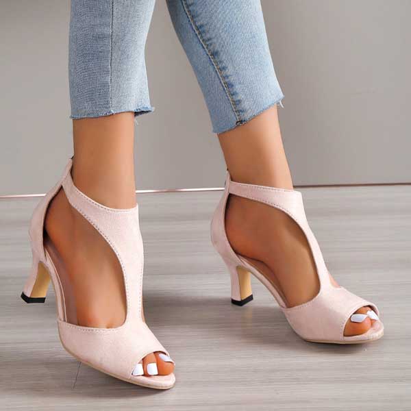 Seyla - Comfortabele Orthopedische Hak Sandalen